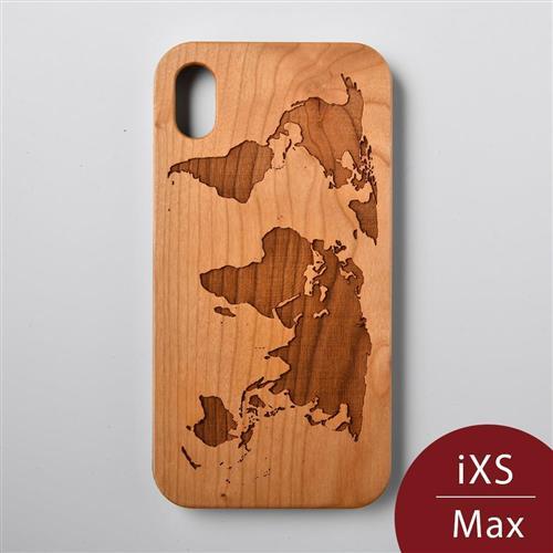 Woodu 木製手機殼 在世界旅行 iPhone XS Max適用