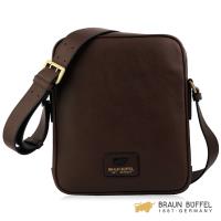 BRAUN BUFFEL RAZNOR 雷諾系列斜背包 - 咖啡 BF343-17-BR