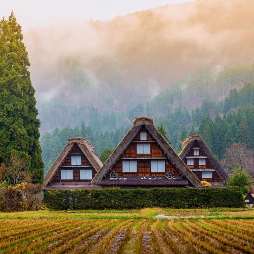 北陸立山黑部峽谷鐵道合掌村上高地兼六園溫泉6日旅遊