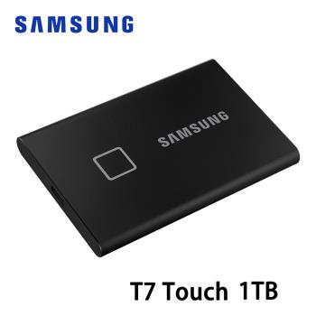 Samsung三星 外接式SSD T7 Touch  PSSD移動式固態硬碟 1TB 經典黑 MU-PC1T0K/WW