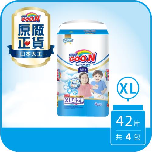  大王GOO.N紙尿布 輕薄舒爽-褲型XL(42片X4串)