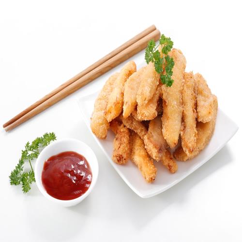 【华得水产】酥炸鱿鱼条8包组(250g/包)