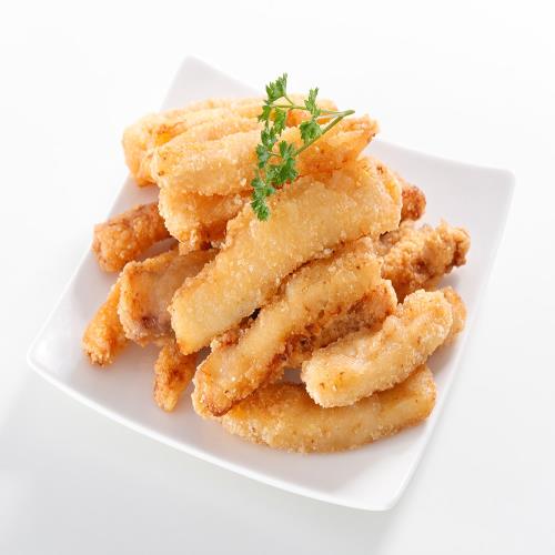 【华得水产】酥炸鱿鱼条8包组(250g/包)