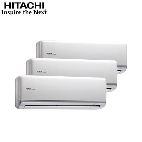 HITACHI 日立 3-4坪+4-5坪+7-9坪 超值型一對三變頻冷暖冷氣 RAM-108NL/RAS-25NK1+32NK1+63NK