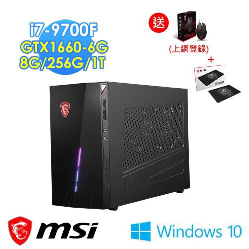 msi微星 Infinite S 9SI-215TW 電競桌機(i7-9700F/8G/256G+1T/GTX1660 SUPER-6G/WIN10)