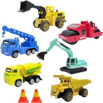 工程車玩具組玩具車小汽車模型玩具組6入 937565【卡通小物】