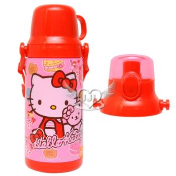 HELLO KITTY保冷水壺400ml 225987(2 Way)【卡通小物】