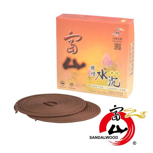【富山檀香】買二送四 24H 微煙水沉香環 (環保微煙 老山香環)
