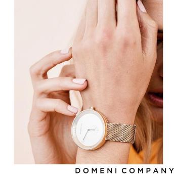 【DOMENI COMPANY】經典系列不鏽鋼單眼女錶-多款任選