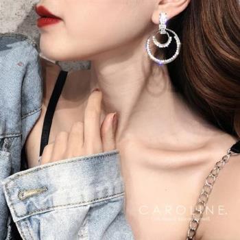 《Caroline》★韓國熱賣造型時尚  華貴款式，風采迷人 耳環70407