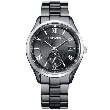 CITIZEN 星辰 光動能小秒針手錶-38.5mm (BV1125-97H)