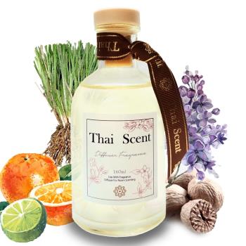 ThaiScent泰香 岩蘭草甜橙室內擴香精油 160ml