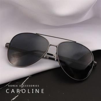 《Caroline》年度最新網紅款潮流行百搭抗UV時尚男士太陽眼鏡 72552