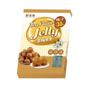 【新東陽】台灣果品茶梅果凍500g