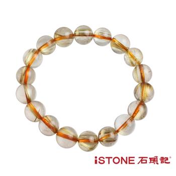 石頭記 天然鈦晶手鍊-財富能量(唯一精品)