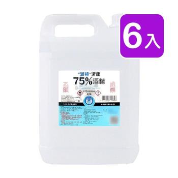 派頓潔康 75%酒精 4L (6入)