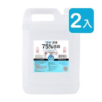 派頓潔康 75%酒精 4L (2入)