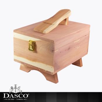 英國伯爵DASCO 皮鞋標準保養木盒組 收納 鞋靴 保養護理 刷具 高級組