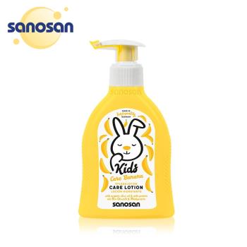 德國sanosan珊諾-兒童潤膚乳液200ml-芭娜娜香