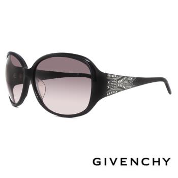 【GIVENCHY 紀梵希】閃耀鑽系列太陽眼鏡(- 黑 - GISGV847-0700)