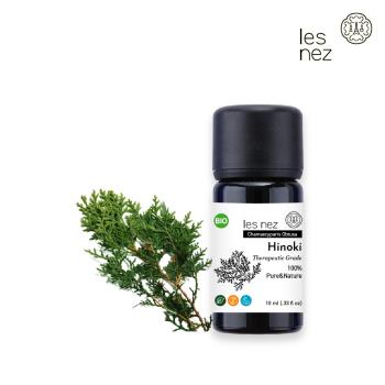 【Les nez 香鼻子】天然單方檜木純精油 10ML