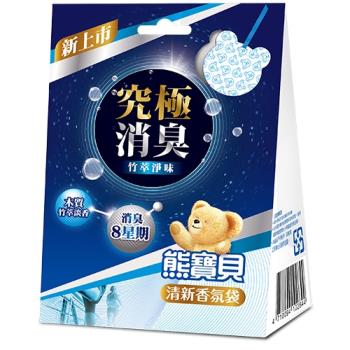 熊寶貝清新香氛袋(竹萃淨味)21g【愛買】