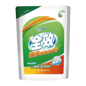 毛寶全效柔軟洗衣精補充包-強淨1800g【愛買】