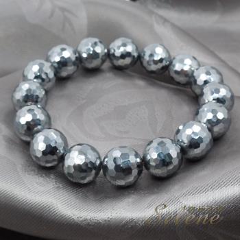 【Selene】爆款鈦赫茲切角能量手鍊(8mm)