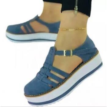 【Taroko】夏氛季節包頭縷空簡約涼鞋(4色可選)