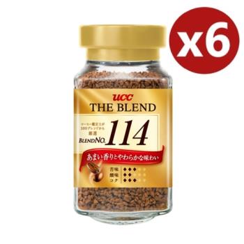 【UCC】114即溶咖啡x6罐組(90g/罐)