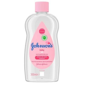 Johnsons 嬰兒潤膚油(300ml 全新升級)x 6