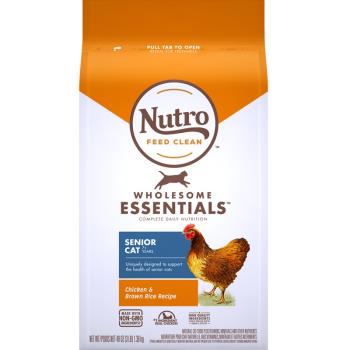 Nutro 美士全護營養 熟齡貓配方 (農場鮮雞+糙米)5磅 - NC65620 