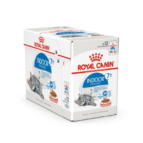 法國皇家FHNW 室內熟齡貓濕糧IN+7W 85GX12/盒