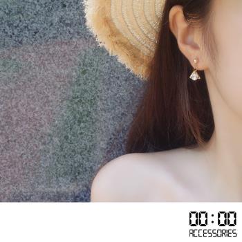 【00:00】韓國設計S925銀針閃耀鋯石百搭時尚耳環 (2款任選)