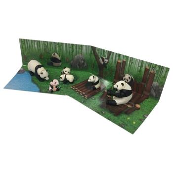 TOMICA 熊貓家族禮盒組 AN39995 多美動物園 TAKARA TOMY
