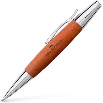 Faber-Castell E-MOTION系列梨木亮面褐色旋轉鉛筆