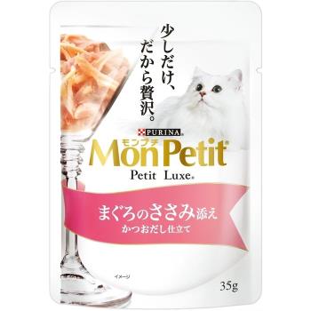 Mon Petit貓倍麗極上餐包 鮮鮪嫩雞 35g X12包入(下標*2送淨水神仙磚)