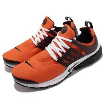 Nike 休閒鞋 Air Presto 經典款 襪套 男鞋 復刻 魚骨鞋 Orange 鞋鞋穿搭 黑 橘 CT3550-800 [ACS 跨運動]