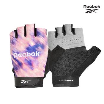 Reebok-女用速乾健身手套-迷幻粉(S-L)