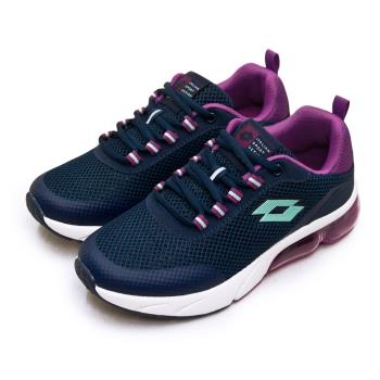 【LOTTO】女 專業避震氣墊慢跑鞋 SHINY閃耀系列(藍紫 2686)