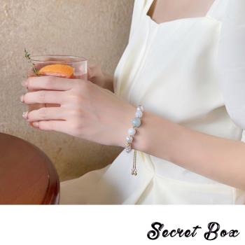 【SECRET BOX】韓國設計天然石串珍珠手鍊