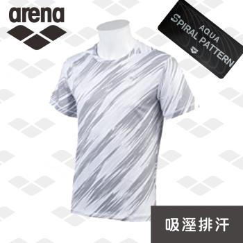  arena T 卹 日本款 AMUOJA51  男士短袖T卹短袖襯衫游泳池畔服 限量