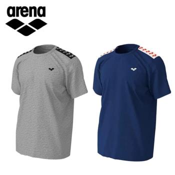  arena T 卹 AMUOJA52  男士 Team Line 短袖T卹短袖襯衫游泳池畔服 限量