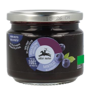 義大利 alce nero尼諾 藍莓果醬 270g-(效期：2025.02.07)