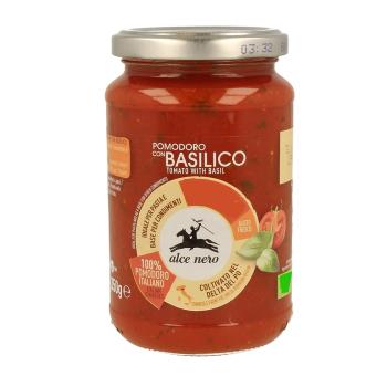 義大利 alce nero尼諾 番茄羅勒義大利麵醬 350g