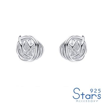 【925 STARS】純銀925小線球造型耳釘 純銀耳釘 造型耳釘