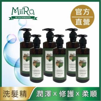 【MiiRO米蘿】堅果潤澤洗髮精6入組(500ml)