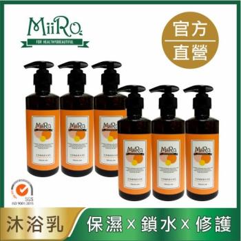 【MiiRO米蘿】燕麥保濕沐浴乳6入組(500ml)