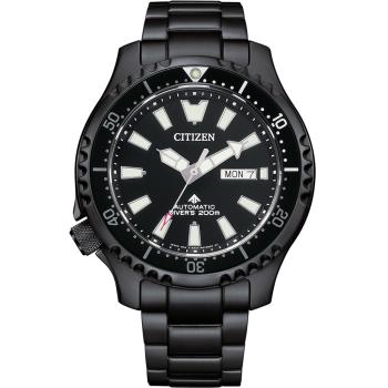 CITIZEN 星辰 PROMASTER 亞洲限定 鋼鐵河豚EX Plus 潛水機械錶 (NY0135-80E)