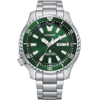 CITIZEN 星辰 PROMASTER 亞洲限定 鋼鐵河豚EX Plus 潛水機械錶 (NY0131-81X)